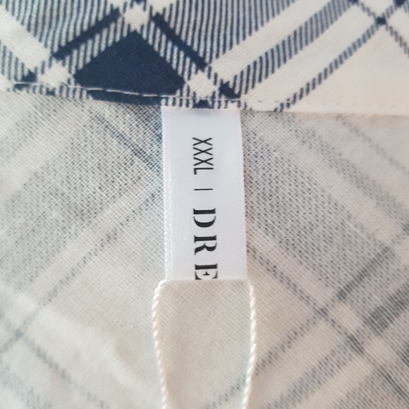 Dressfo Plaid Button Down Shirt Dress -> Dressfo Plaid Button Down Shirt Dress - Picture 12 of 15